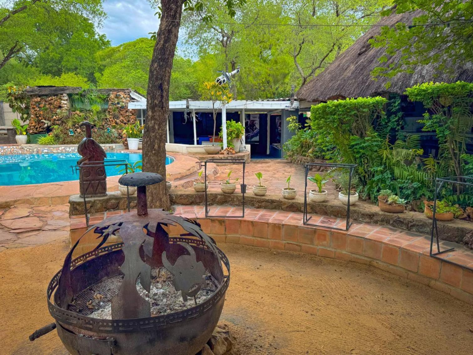Victoria Falls Backpackers Lodge- Camp Sites Exterior foto